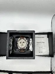 omega x swatch - montre moonswatch mission to saturn so33t100