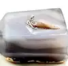 pendentif en argent lettre "p" argent 925 millième (22 ct) 0,59g