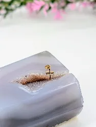 pendentif petit croix or 750 millième (18 ct) 0,25g