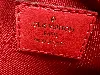sac à main louis vuitton saintonge en toile monogram et cuir rouge avec bandoulière