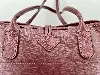 sac cabas longchamp roseau en cuir bordeaux