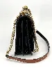 sac coach porté-croisé bandoulière klare cuir noir