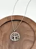 72215545 collier chaîne avec pendentif motif arbre de vie argent 925 millième (22 ct) 3,58g