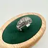 bague en argent en filigrane argent 925 millième (22 ct) 2,59g