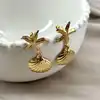 boac boucles d'oreilles en acier motif étoile de mer