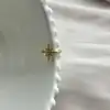 bojb anneau d'oreille unitaire étoile sertie d'oxydes