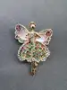 broche fée pavé d'oxydes