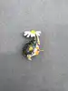broche hérisson en émail