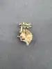 broche hérisson en émail