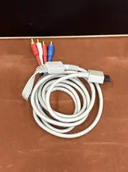 câble composante vidéo & audio yuv officiel pour nintendo wii