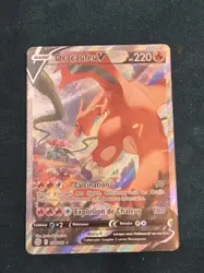carte pokemon dracaufeu v 154/172