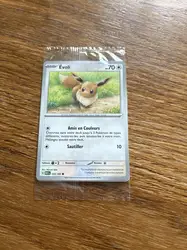 carte pokemon evoli 133/165 pokémon ensemble