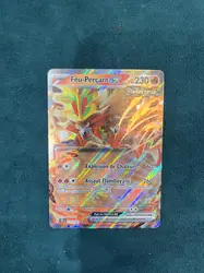carte pokémon feu-perçant ex 038/162 fr nm
