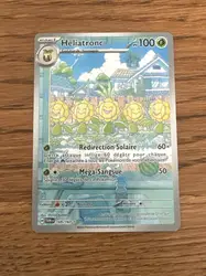 carte pokemon héliatronc 169/167