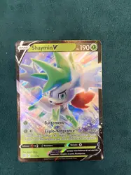 carte pokémon shaymin v 013/172 fr nm