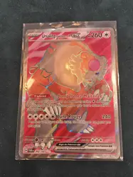 carte pokémon ursaking lune vermeille ex 202/167