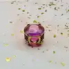 charm pandora cabochon ovale rose