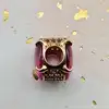 charm pandora cabochon ovale rose