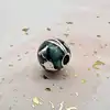 charm pandora clip globe terrestre bleu argent 925 millième (22 ct) 2,94g