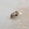 charm pandora clip pavé rose