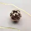 charm pandora feuilles décoratives roses