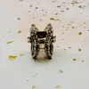 charm pandora fleur de pensée violet profond