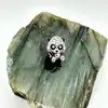 charm pandora panda doux et scintillant  argent 925 millième (22 ct) 2,68g