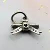 charm pandora pendentif noeud scintillant argent 925 millième (22 ct) 1,05g