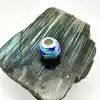 charms pandora globe vague bleue argent 925 millième (22 ct) 2,39g
