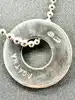 collier agatha en argent avec pendentif rond  argent 925 millième (22 ct) 6,42g
