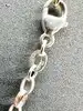 collier en argent maille jaseron ovale l88cm argent 925 millième (22 ct) 7,70g