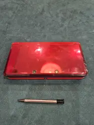 console nintendo 3ds - rouge métal