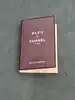 echantillon eau de parfum bleu de chanel 1,5ml