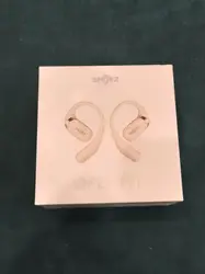 ecouteurs sans fil bluetooth shokz openfit beige