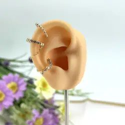 ensemble de 3 anneaux d'oreille