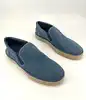 espadrilles / chaussures louis vuitton en denim damier bleu