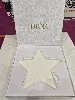 etoile dior en céramique blanc (vide poche ou décoration)