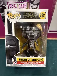 figurine pop ! star wars  movies vinyl figurine kor blaster (chrome) 9 cm
