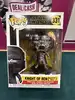 figurine pop ! star wars  movies vinyl figurine kor blaster (chrome) 9 cm