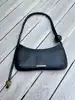 jacquemus sac le bisous perle en cuir noir lisse