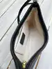 jacquemus sac le bisous perle en cuir noir lisse