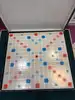 jeu de société scrabble de luxe tbe plateau alvéolé