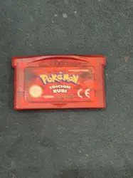 jeu gameboy advance gba pokemon version rubis