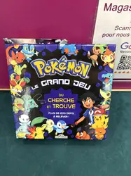jeu les pokémon - avec 200 cartes et 10 planches : pokémon - le grand jeu du cherche et trouve