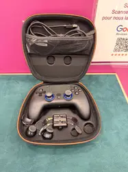 manette powera fusion pro sans fil noir bensussen deutsch & associates pour pc, sony playstation 4