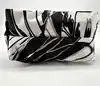 mini sac à main vintage emilio pucci en soie noir et blanc