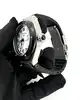 montre mauboussin kab femme mouvement quartz en acier, diamants et silicone noir 9609100-590