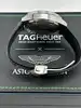 montre tag heuer formula one edition limitée aston martin, mouvement quartz avec bracelet cuir