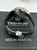 montre tag heuer formula one edition limitée aston martin, mouvement quartz avec bracelet cuir