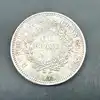 pièce 50 francs hercule 1978 argent 900 millième 29,93g
